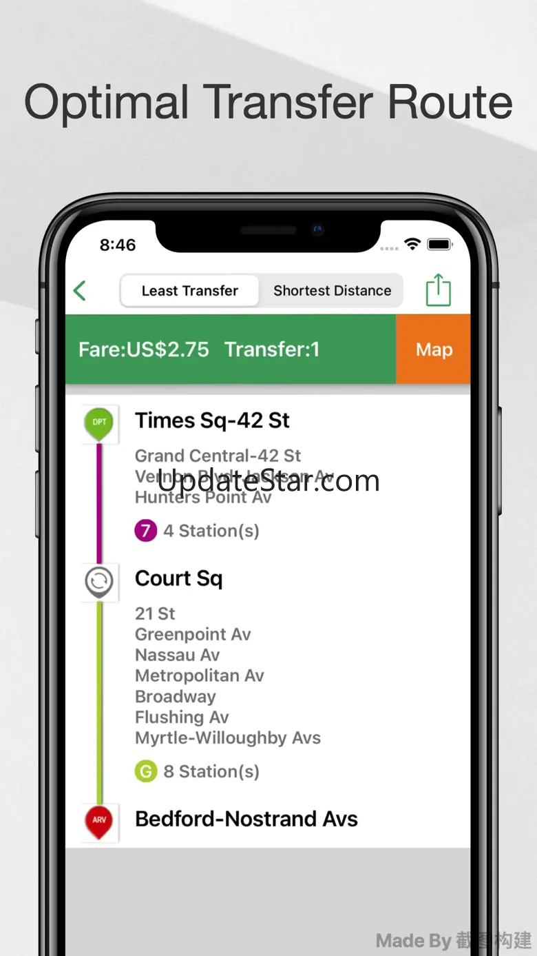 NYC Subway MTA Map 2.5