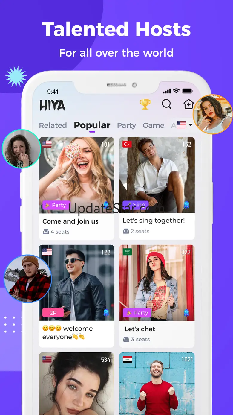 Hiya - Group Voice Chatroom 4.22.2