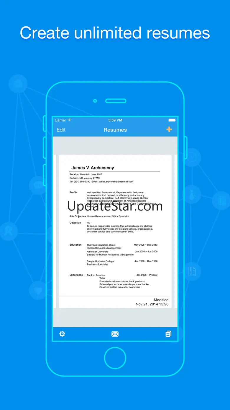 Quick Resume Pro 6.1