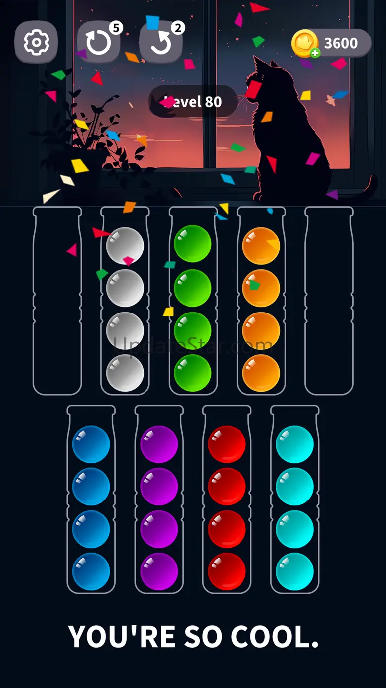 Color Ball Sort : Puzzle 1.1.9