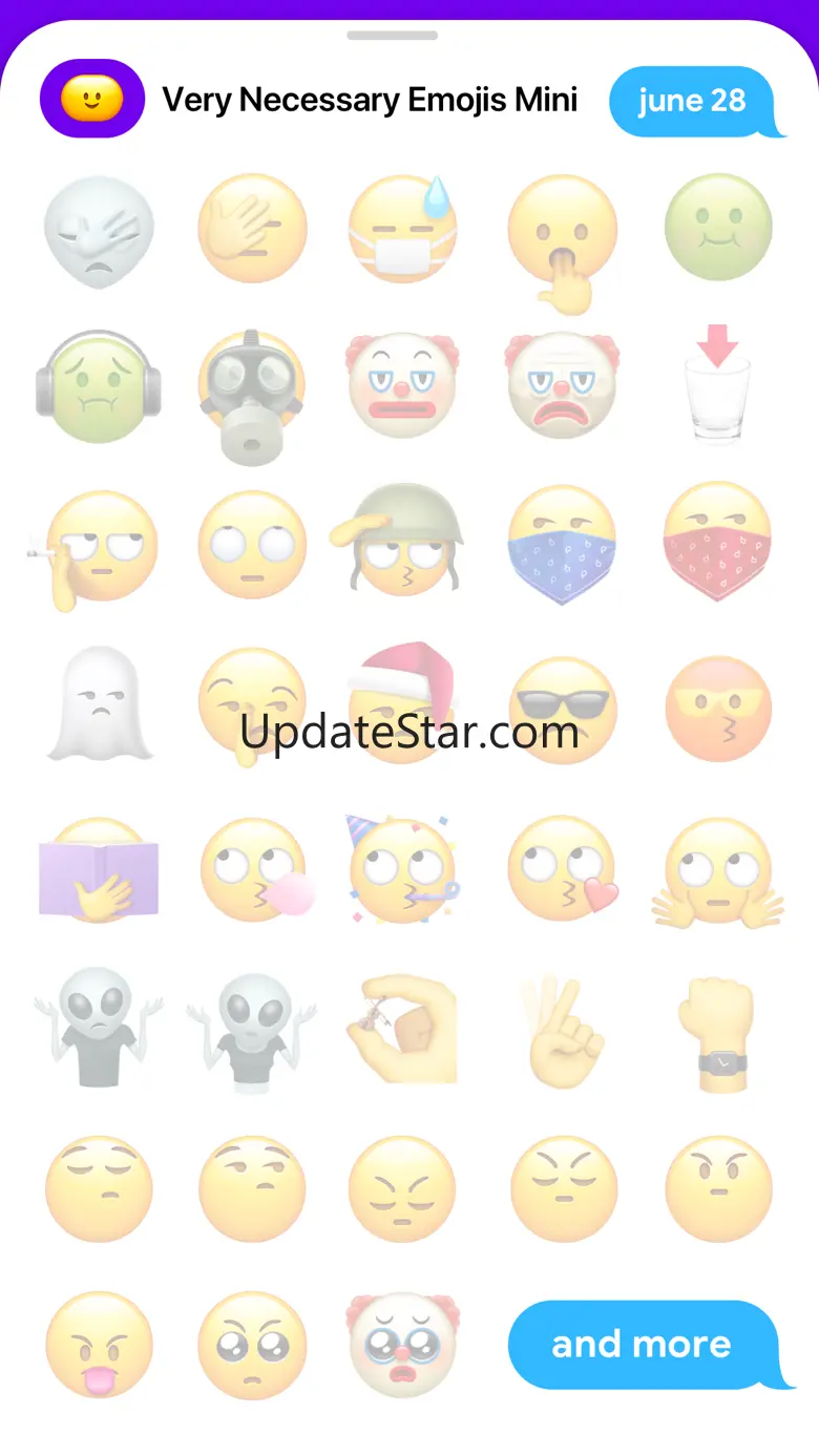 Very Necessary Emojis Mini 1.913