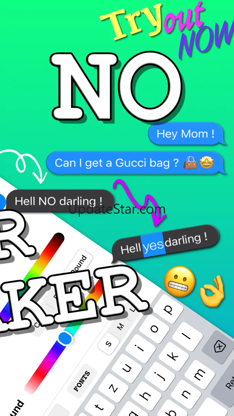 Yes No Reverse Sticker Maker 3.3.0