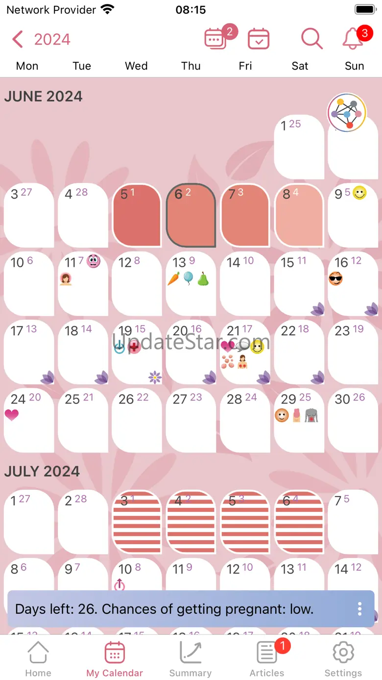 WomanLog Pro Calendar 7.0.0