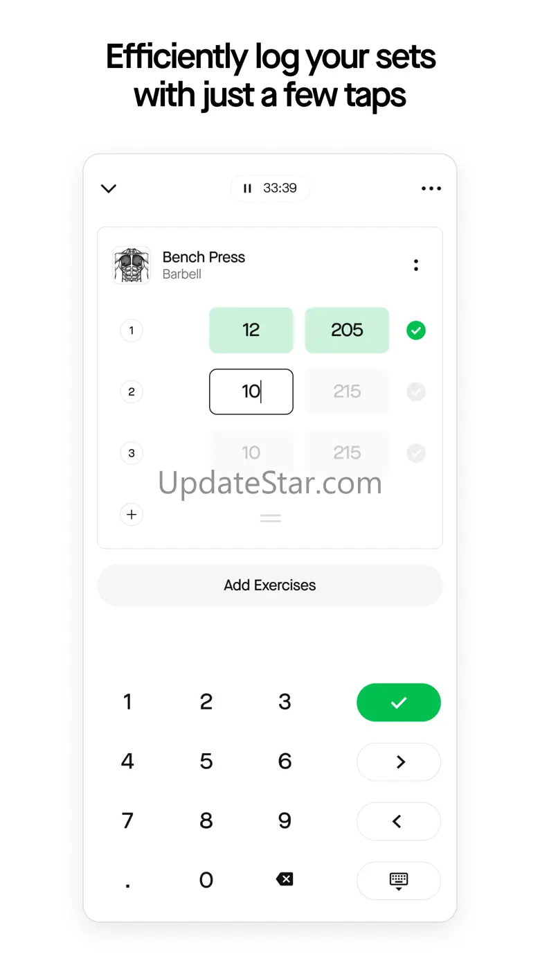 IRON Weight Lifting Tracker 2.5