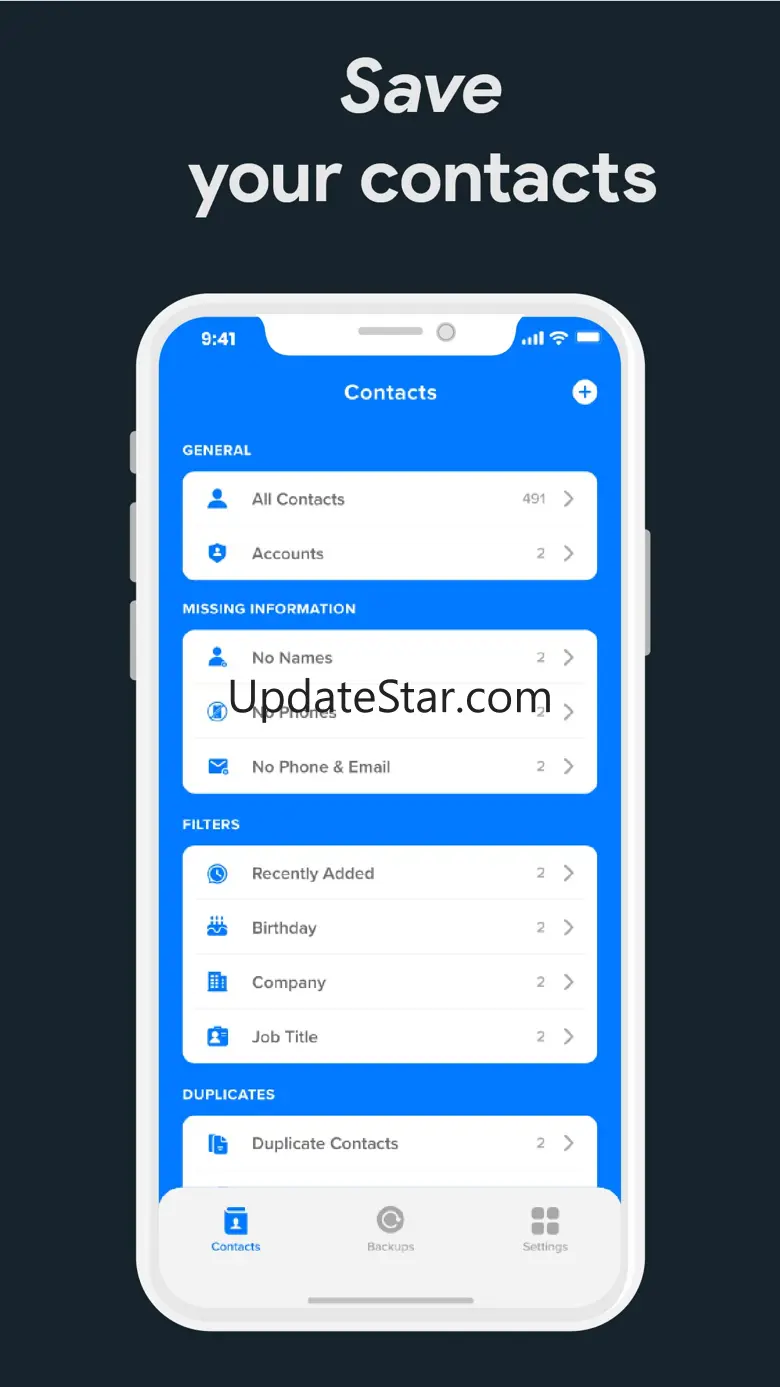 Contact.s Back Up 2.32
