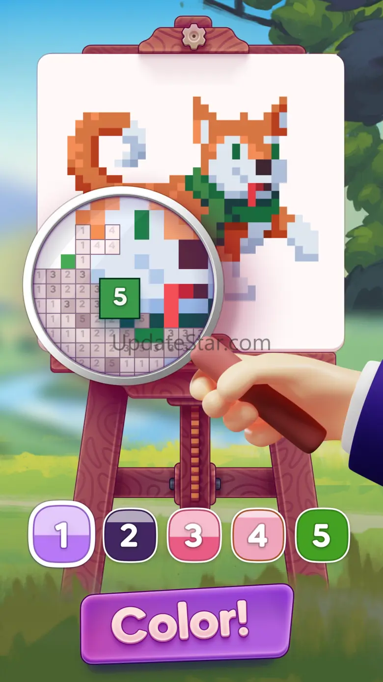 Pixelwoods: Coloring by pixel 1.49