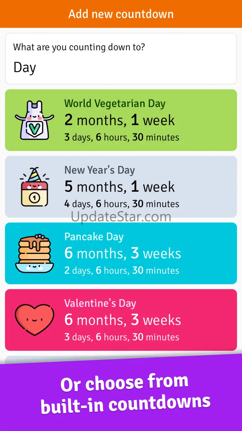 Countdown to Anything! 2.18.1