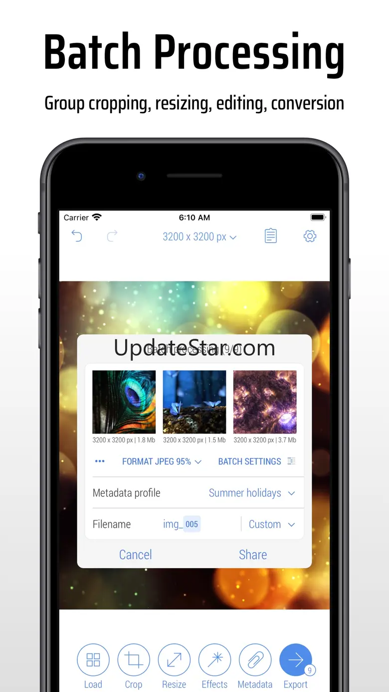CropSize: Batch Image Resizer 5.0.9