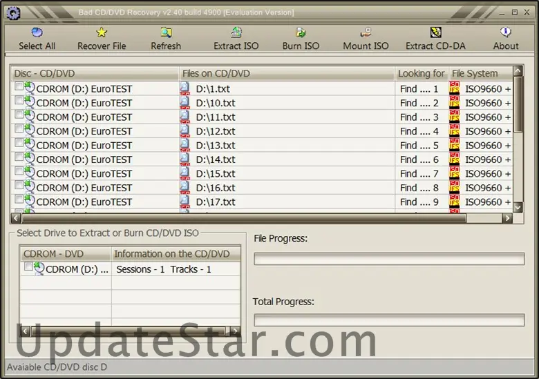 Bad CD DVD Recovery 2.40.4898