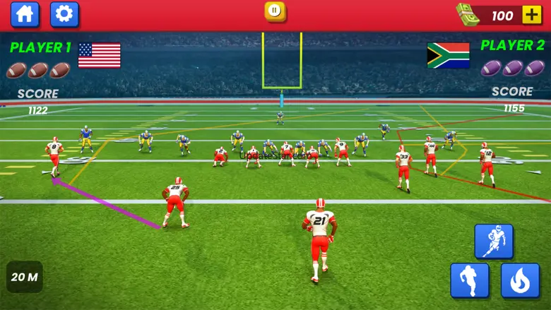 American Football: Rugby Games 1.1.9