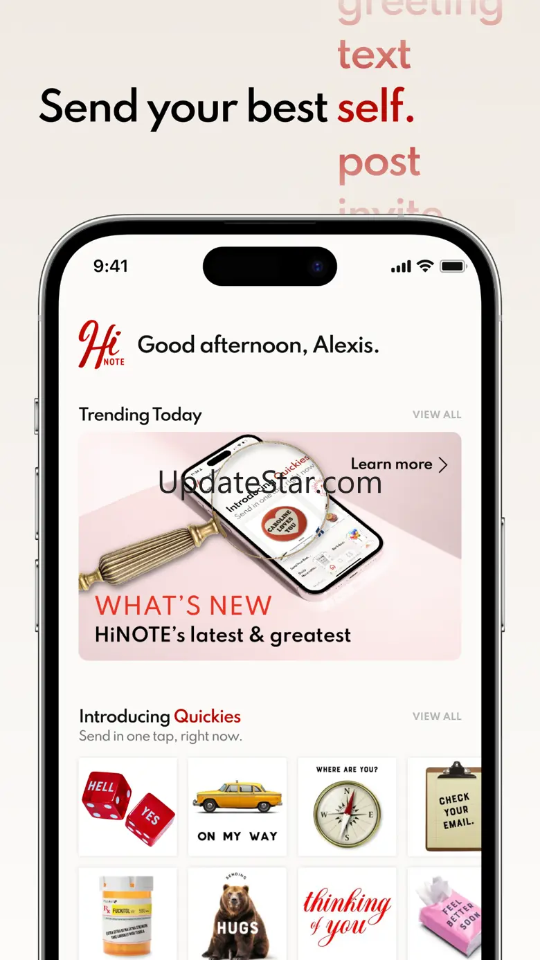 HiNOTE, Personal Communication 2.7.8