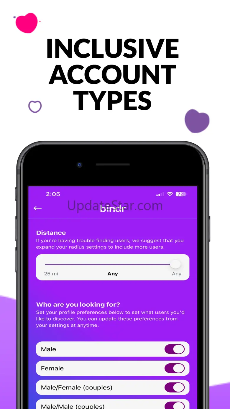 Bindr | Bisexual LGBTQ Dating 1.0.72