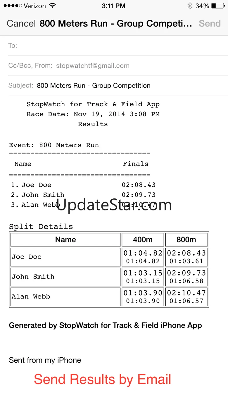 Stopwatch for Track & Field 4.0.3