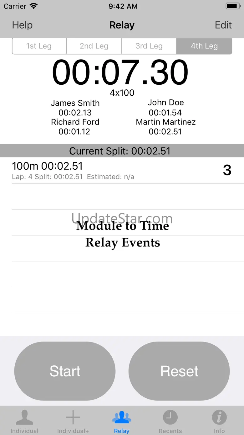 Stopwatch for Track & Field 4.0.3