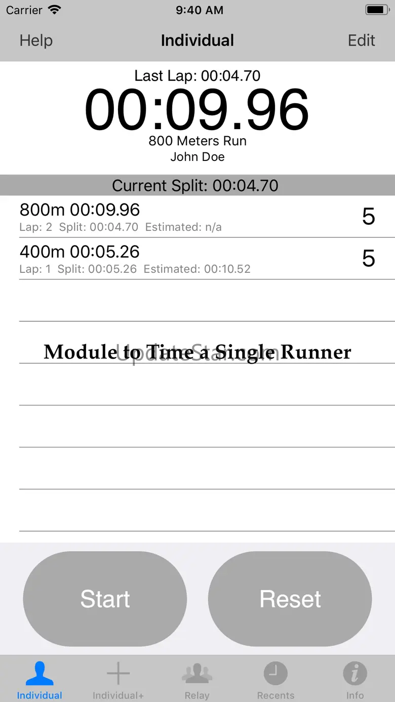 Stopwatch for Track & Field 4.0.3