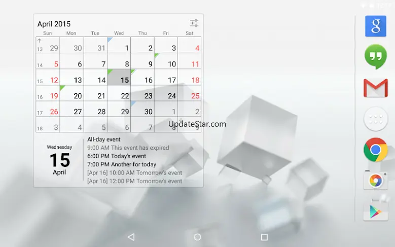 Calendar Widget (key) 1.3