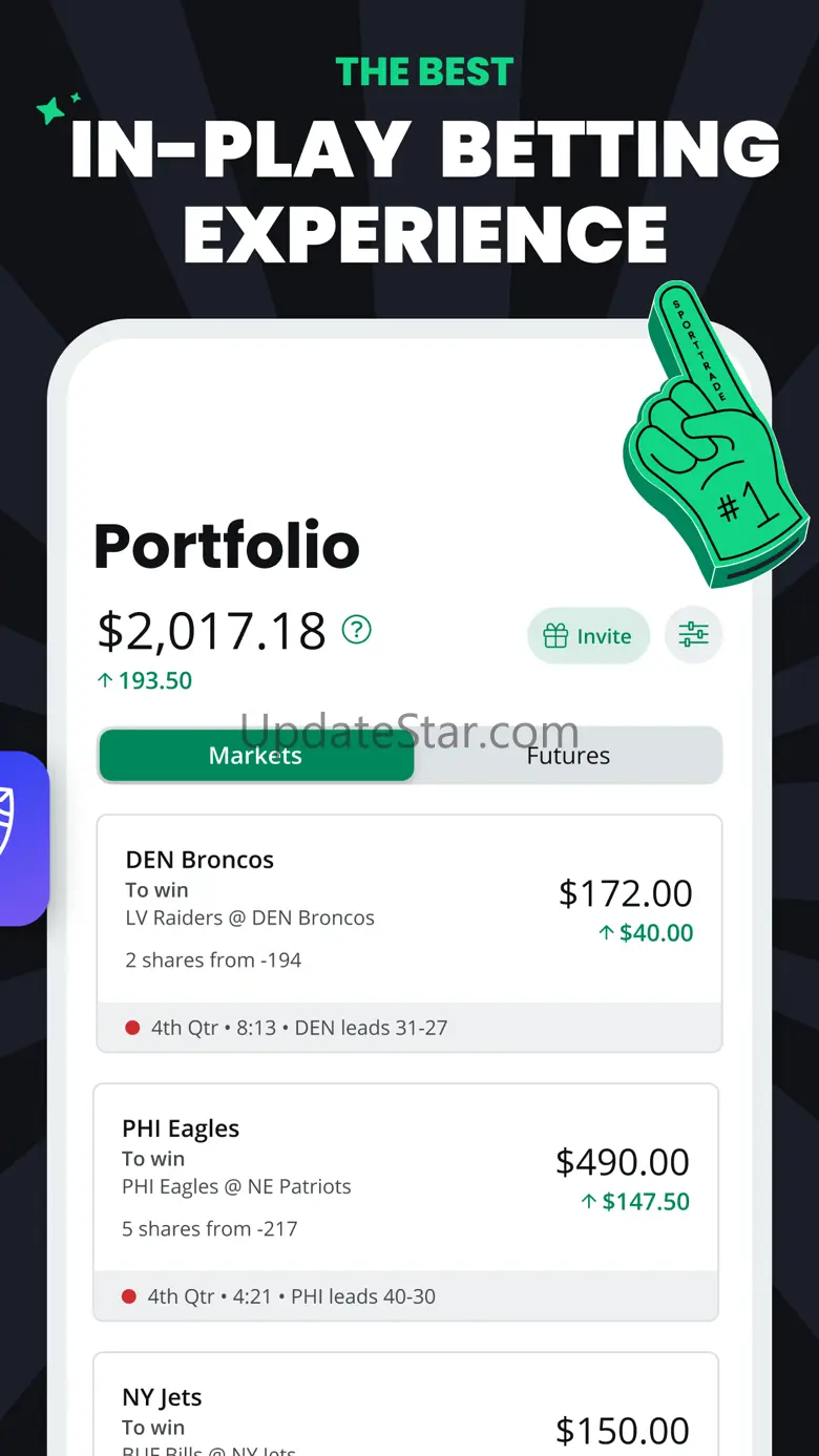 Sporttrade: IA, CO, NJ Betting 1.19.2