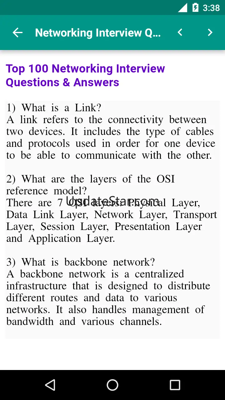 Networking Basics 3.1