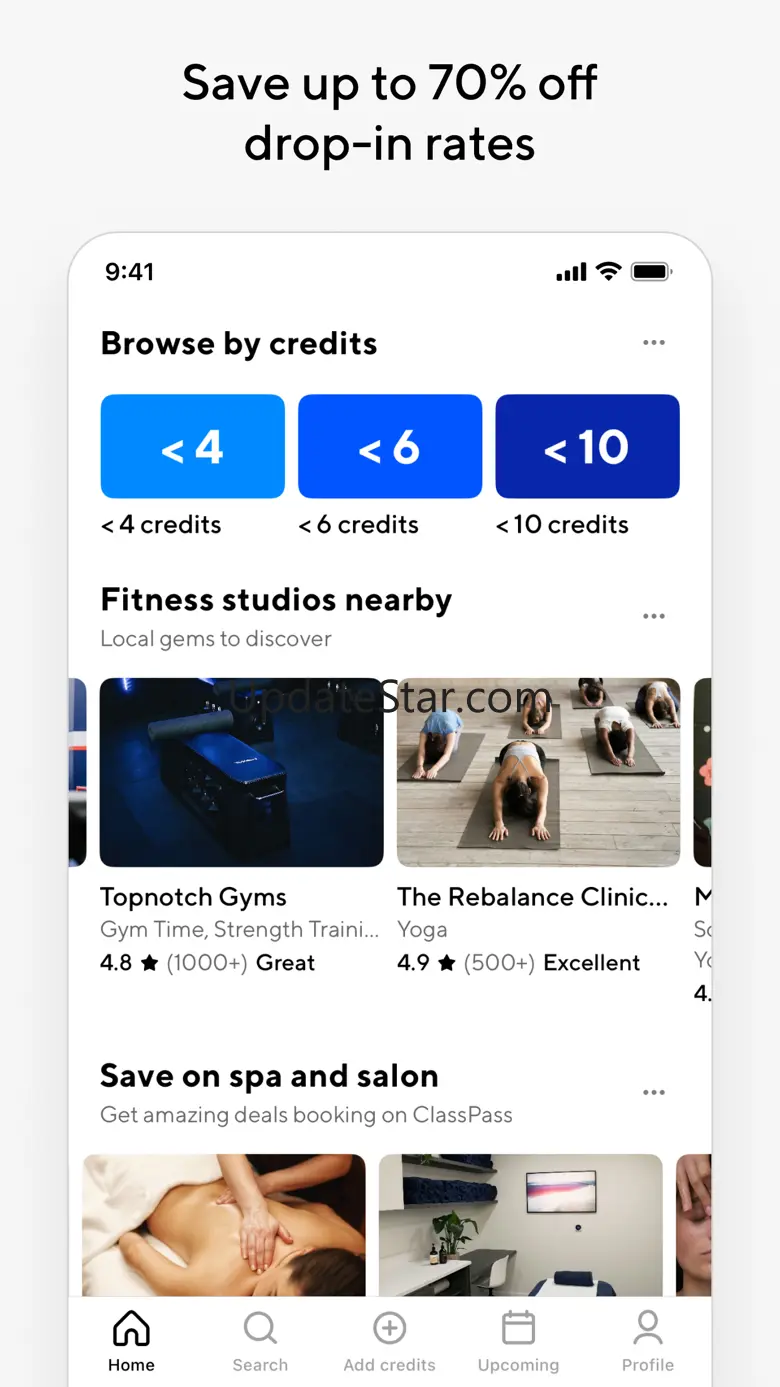 ClassPass: Fitness, Spa, Salon 9.9.0
