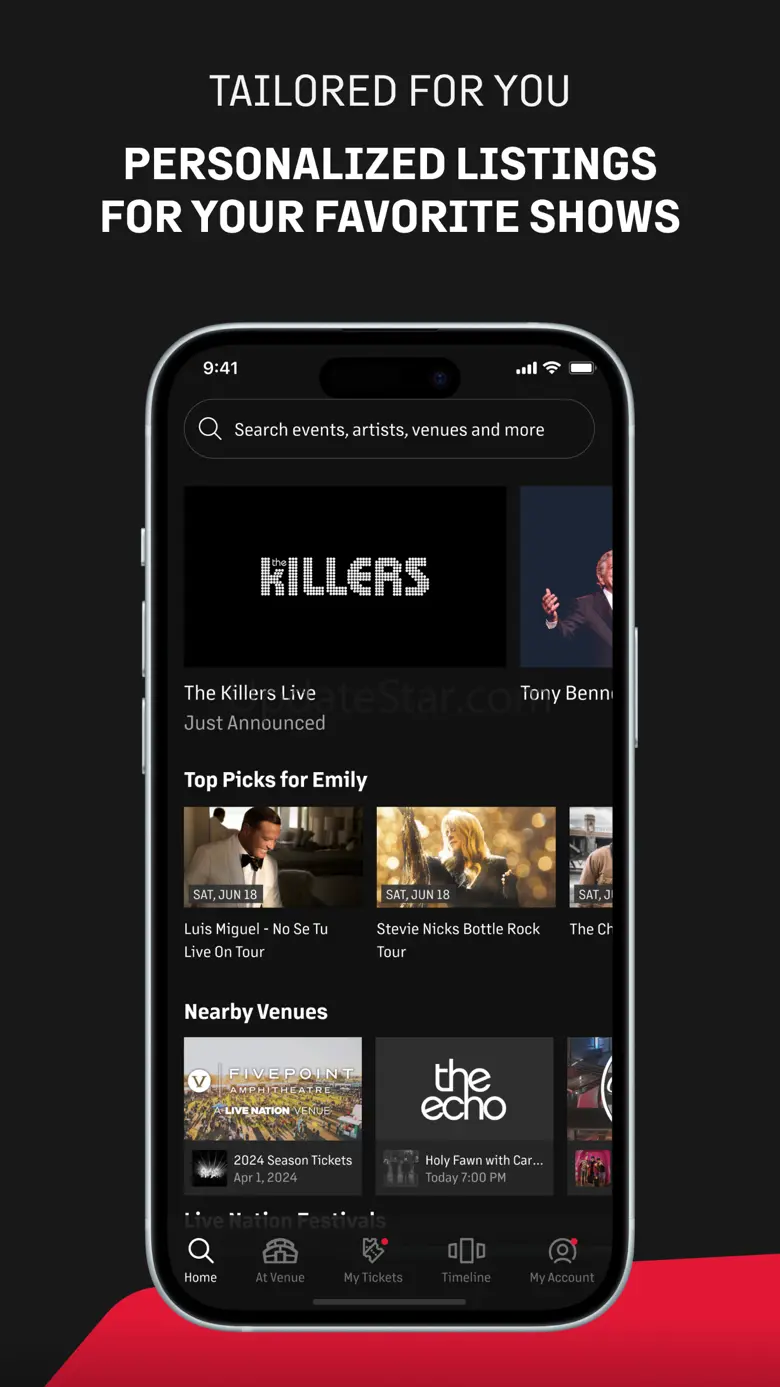 Live Nation – For Concert Fans 8.4.0