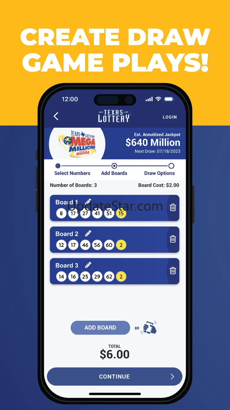 Texas Lottery Official App 3.2.1