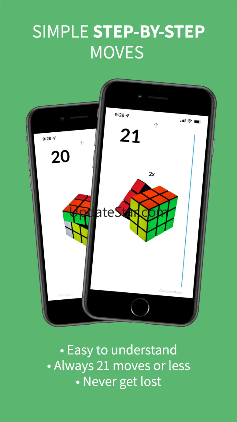 21Moves: Puzzle Cube AI Solver 1.9.9