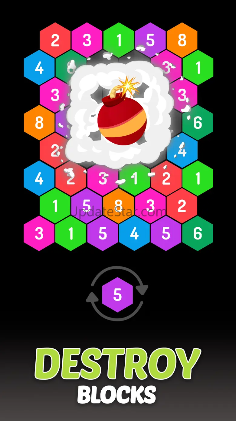 Merge Hexa: Number Puzzle Game 2.5.6