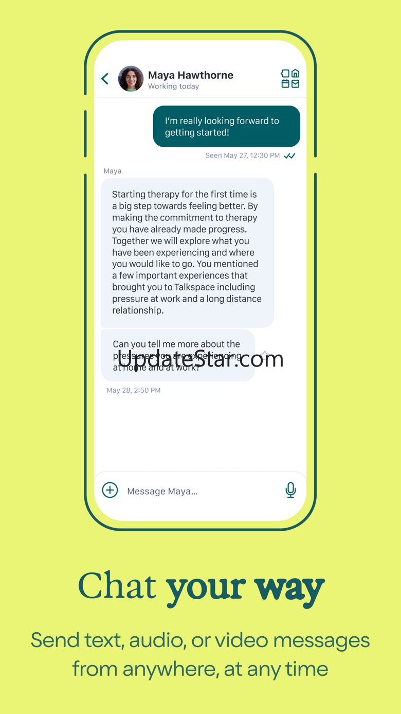 Talkspace Therapy and Support 8.94.97