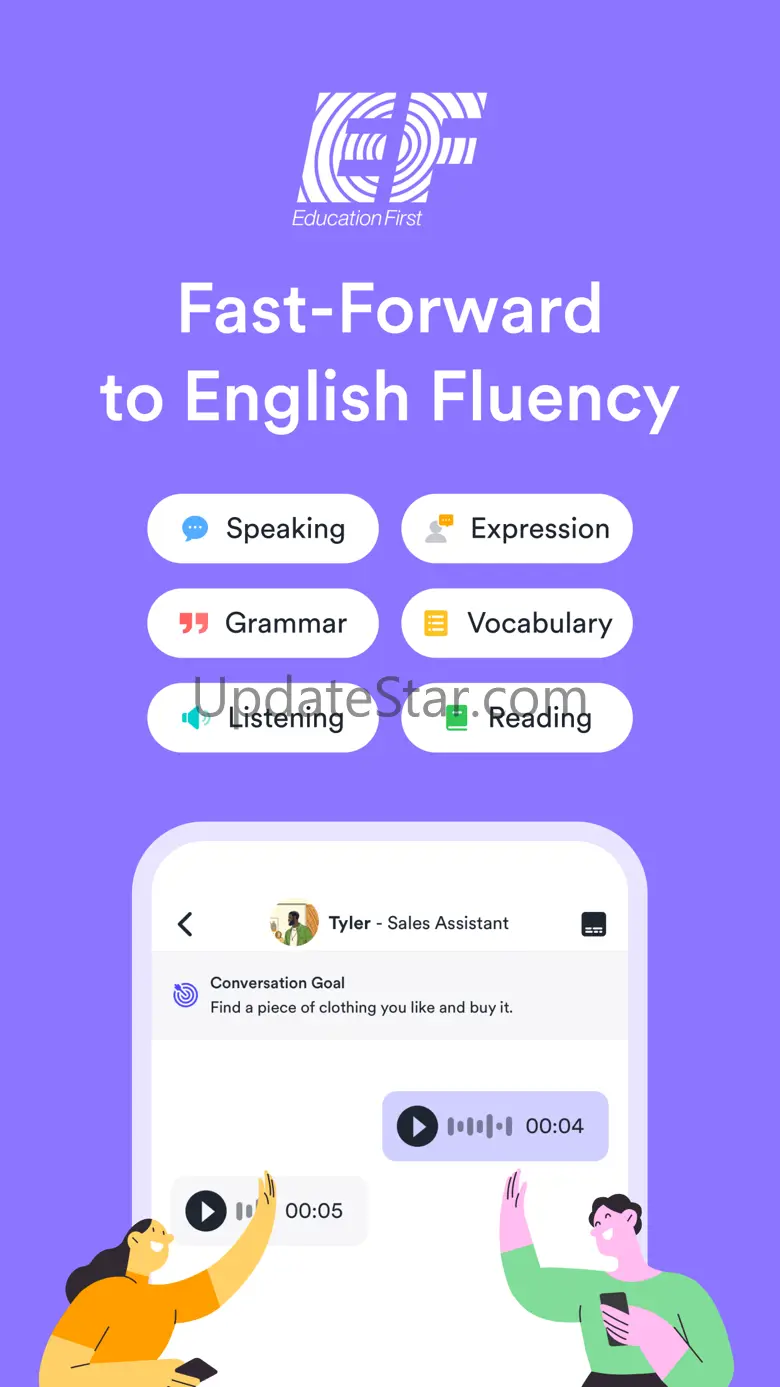 English learning: EF Hello AI 8.0.3