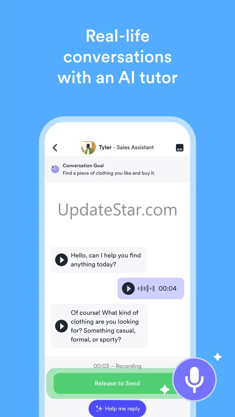 English learning: EF Hello AI 8.0.3