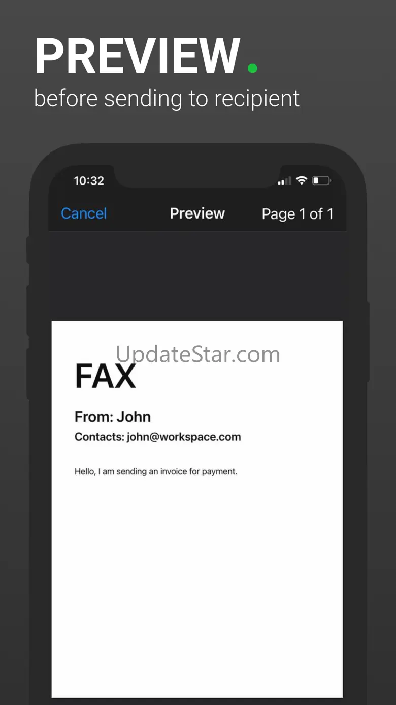 FAX from iPhone - Send Doc 1.4.7
