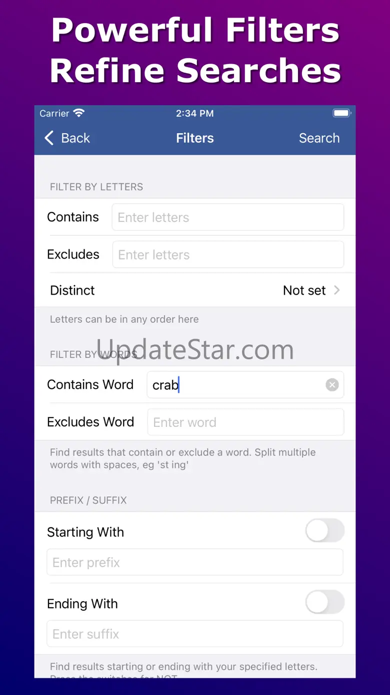 Anagram Solver - Crosswords 1.19