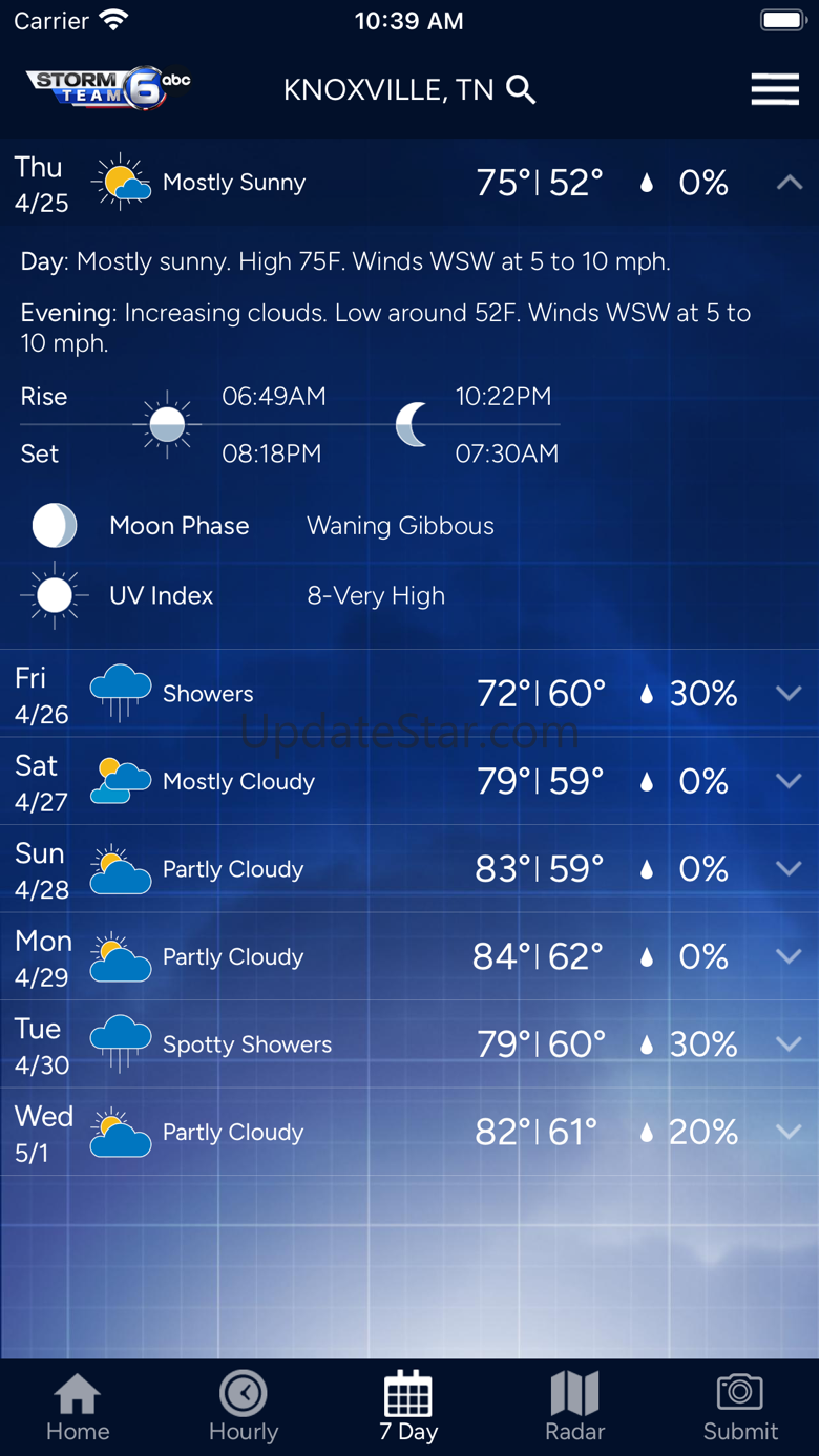 Knoxville Weather - WATE 5.14.702
