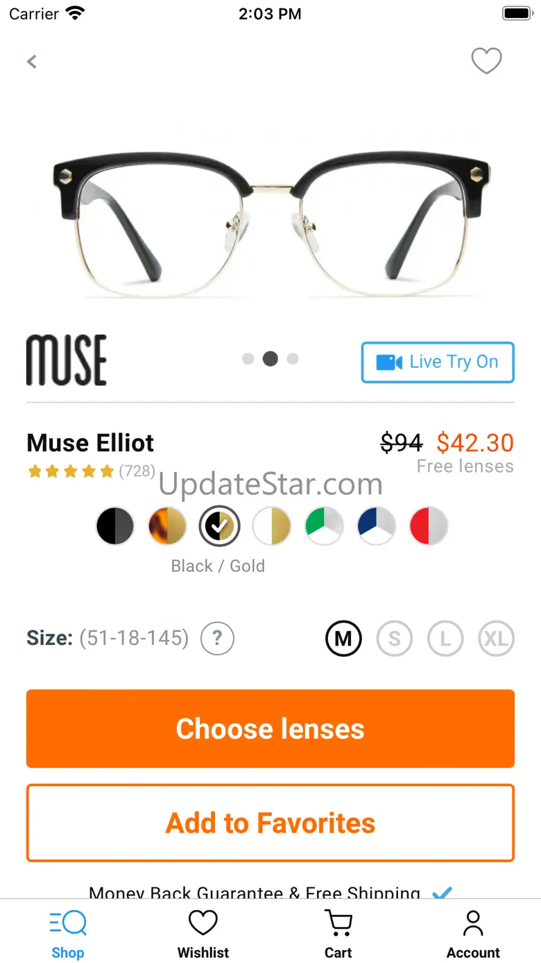 GlassesUSA.com 1.1.2