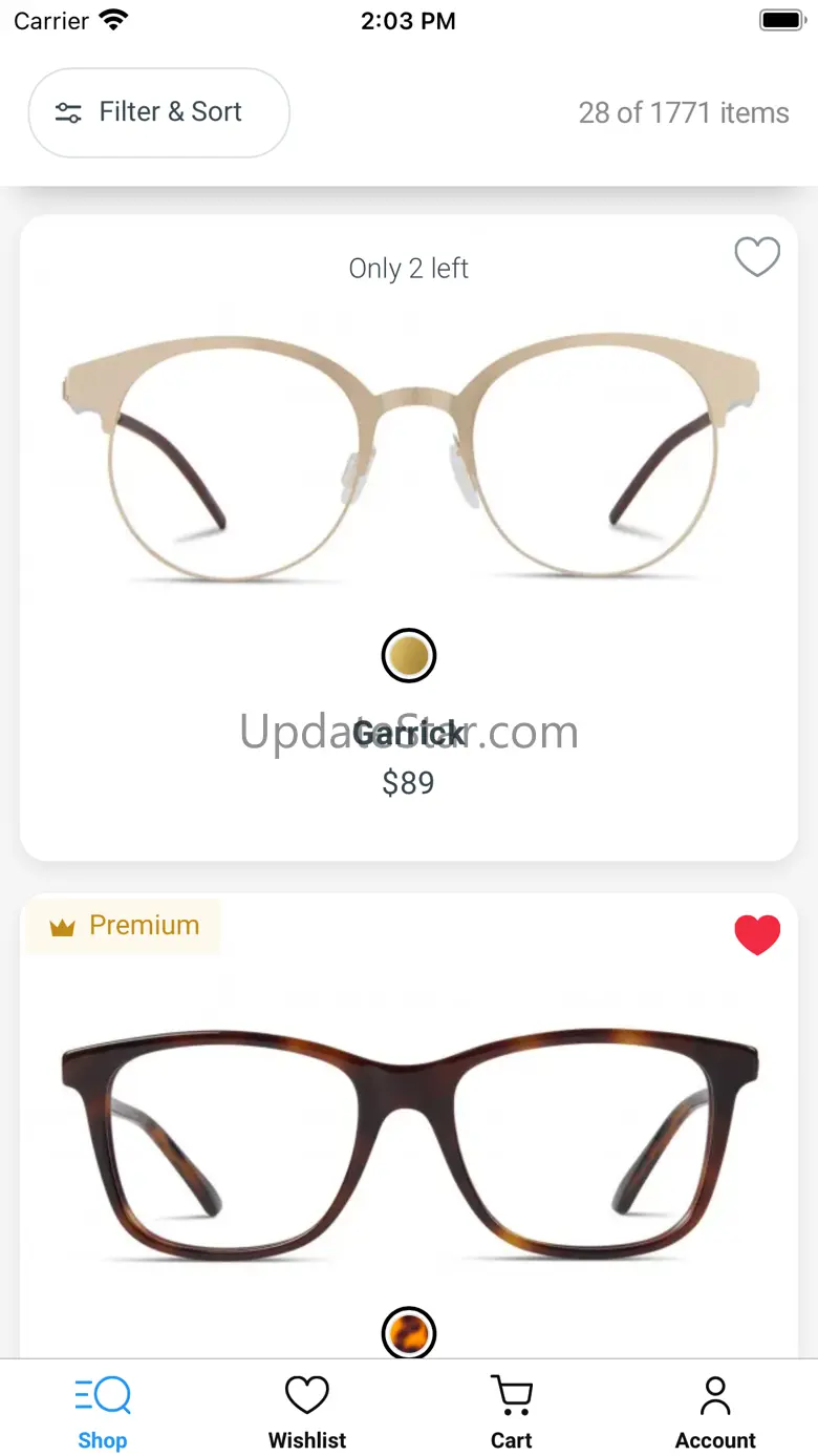GlassesUSA.com 1.1.2