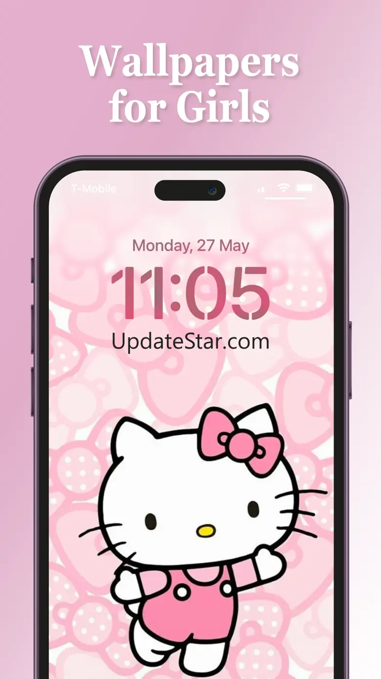Wallpaper for Girl - Pink Cute 2.8