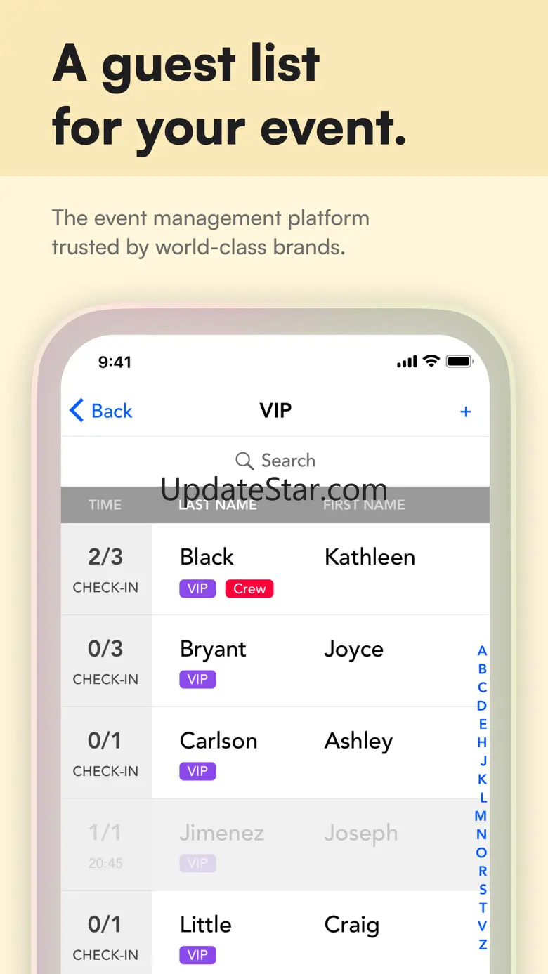 Guestlist: Guest List App 1.38