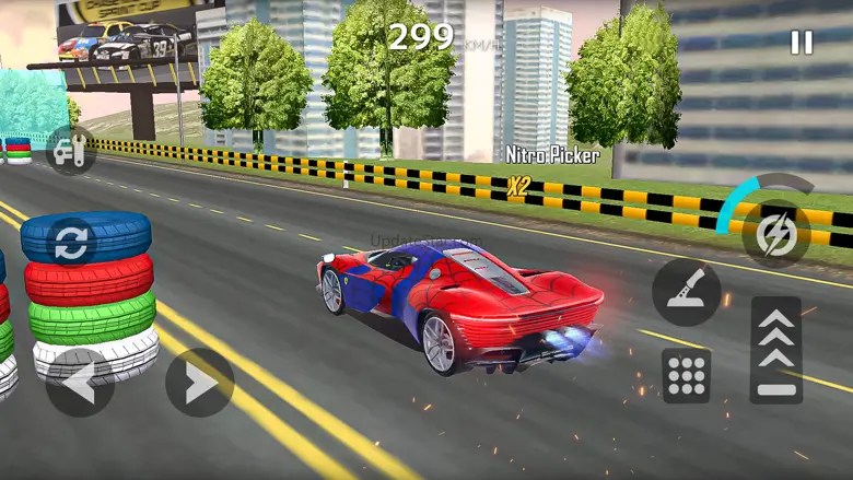 Superhero Car - Mega Ramp Jump 1.0.6