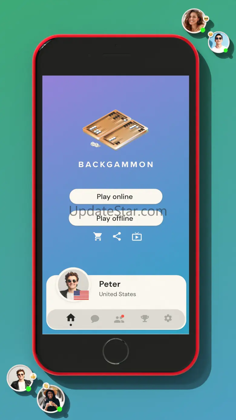 Backgammon Pro Online 485