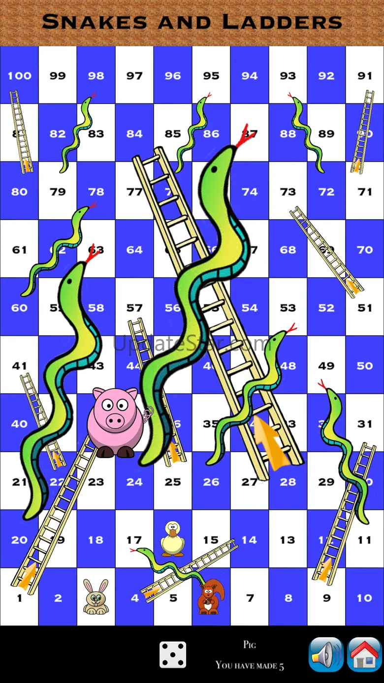 The Game of Snakes and Ladders 4.6