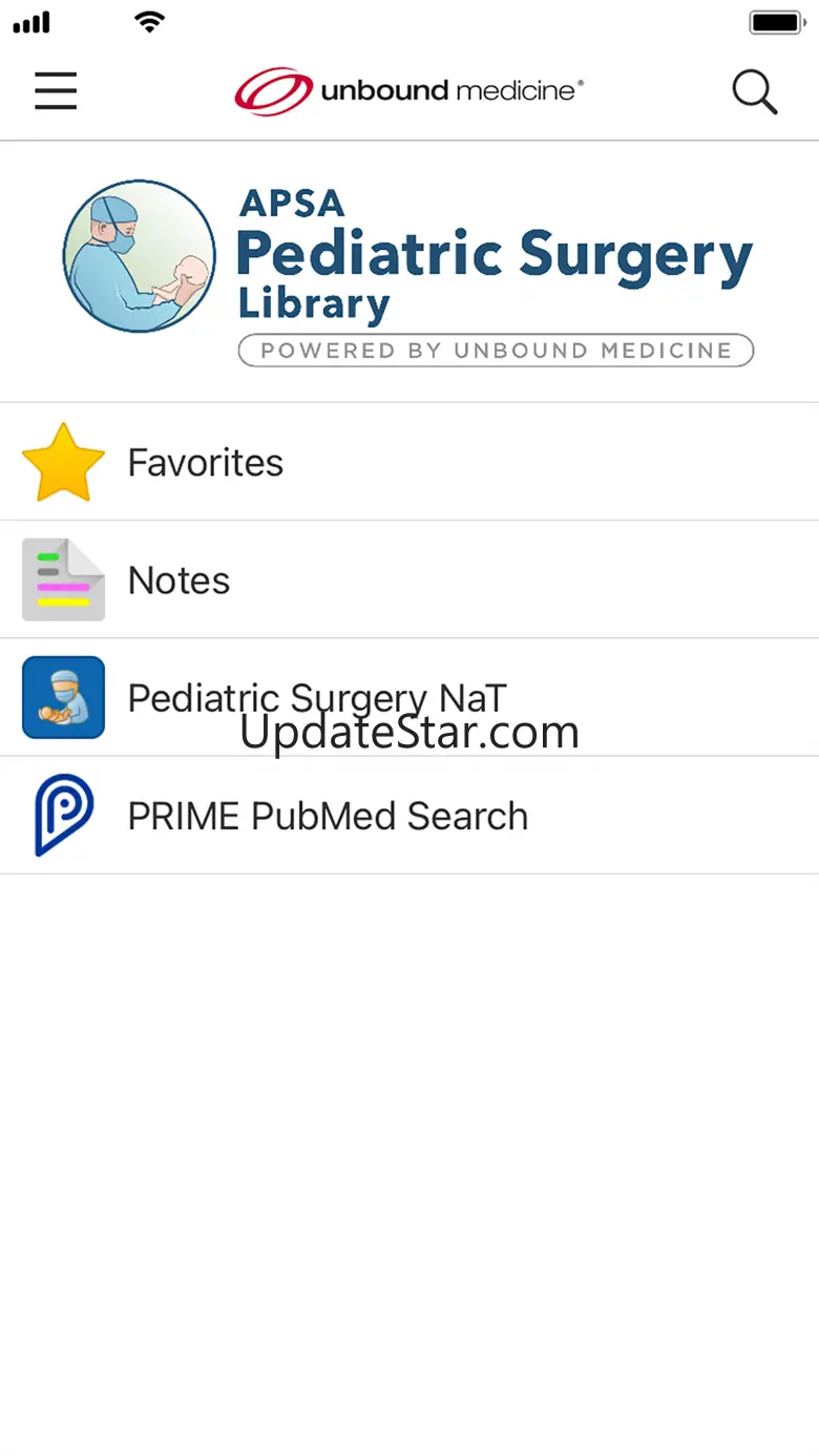 APSA Pediatric Surgery Library 1.10