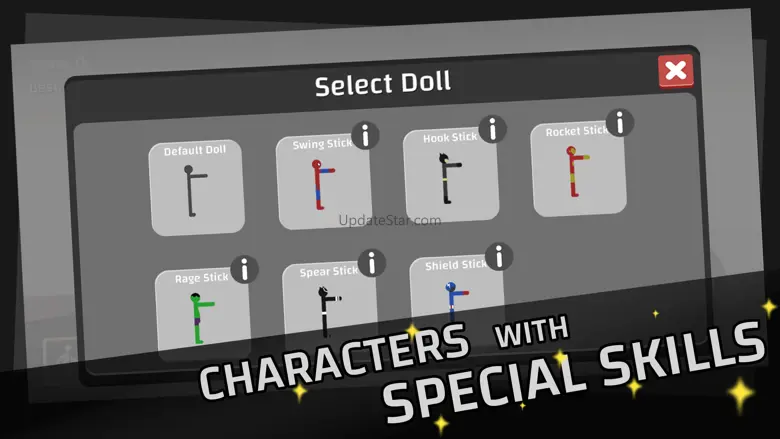 Ragdoll Hero Dismounting Fly 1.48