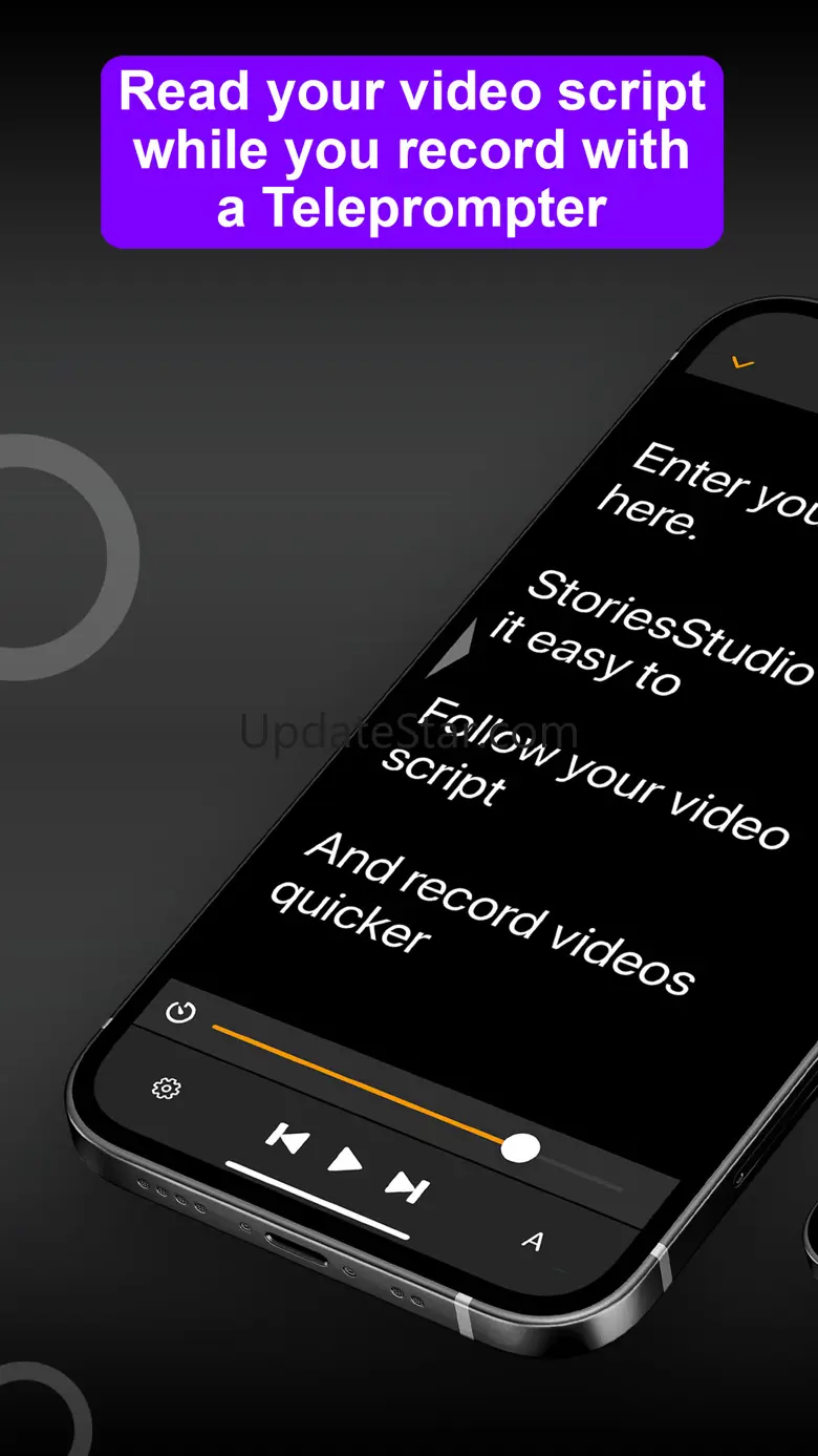 Teleprompter App StoriesStudio 1.9.4