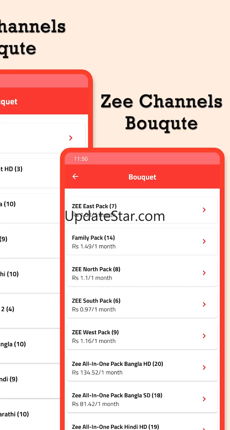 Airtle Channel List & Package 2.8