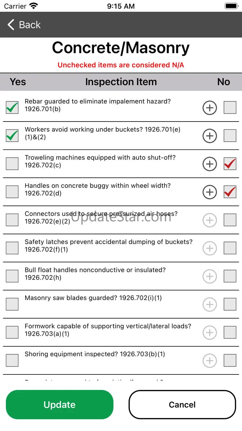 Safety Reports Inspection | SR 12.14