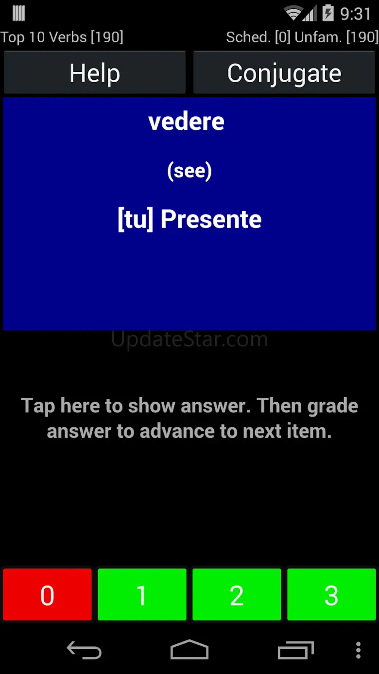 Italian Verb Trainer 14039