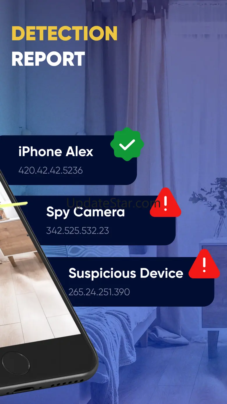 Bug: hidden camera detector 1.6