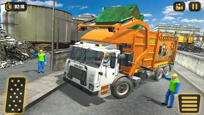 Trash Dump Truck Driver 2.0