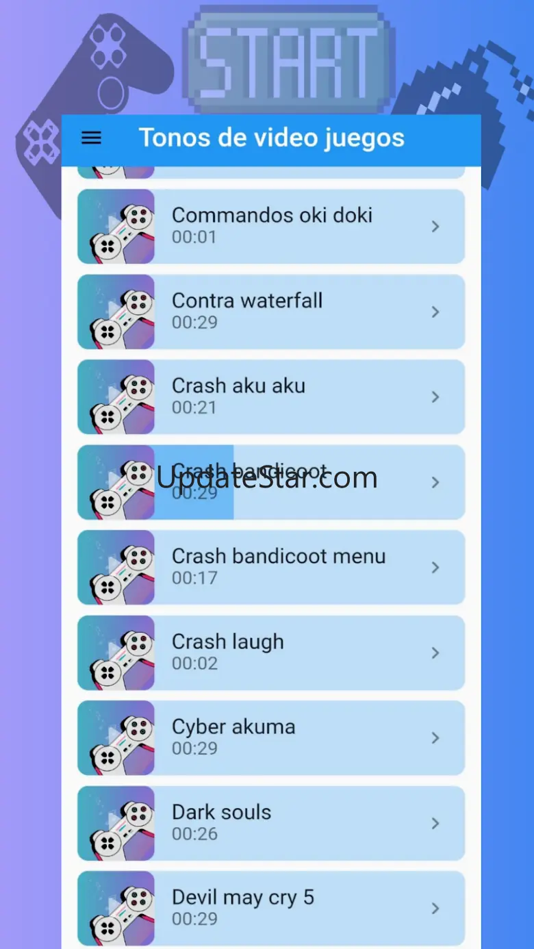 videogames ringtones 1.8.5