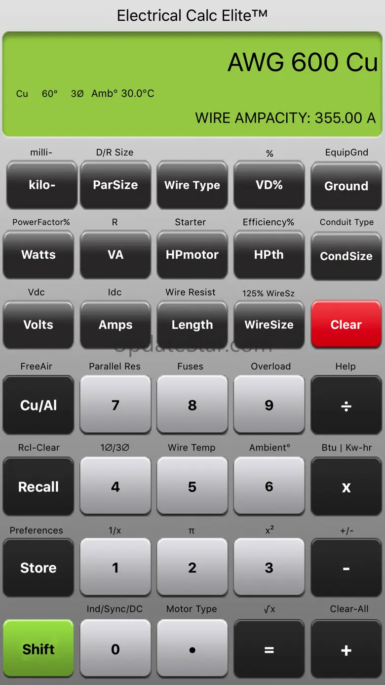 Electrical Calc Elite 1.7.0